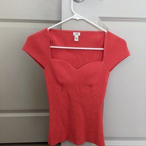 RIVER ISLAND | NEVER WORN SWEETHEART TOP SIZE 4
